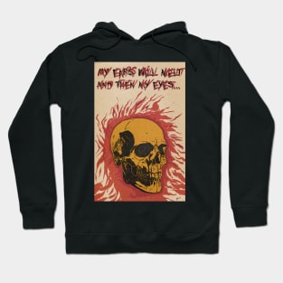 Skull on Flame Hoodie